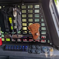 Jeep Cherokee rear window molle